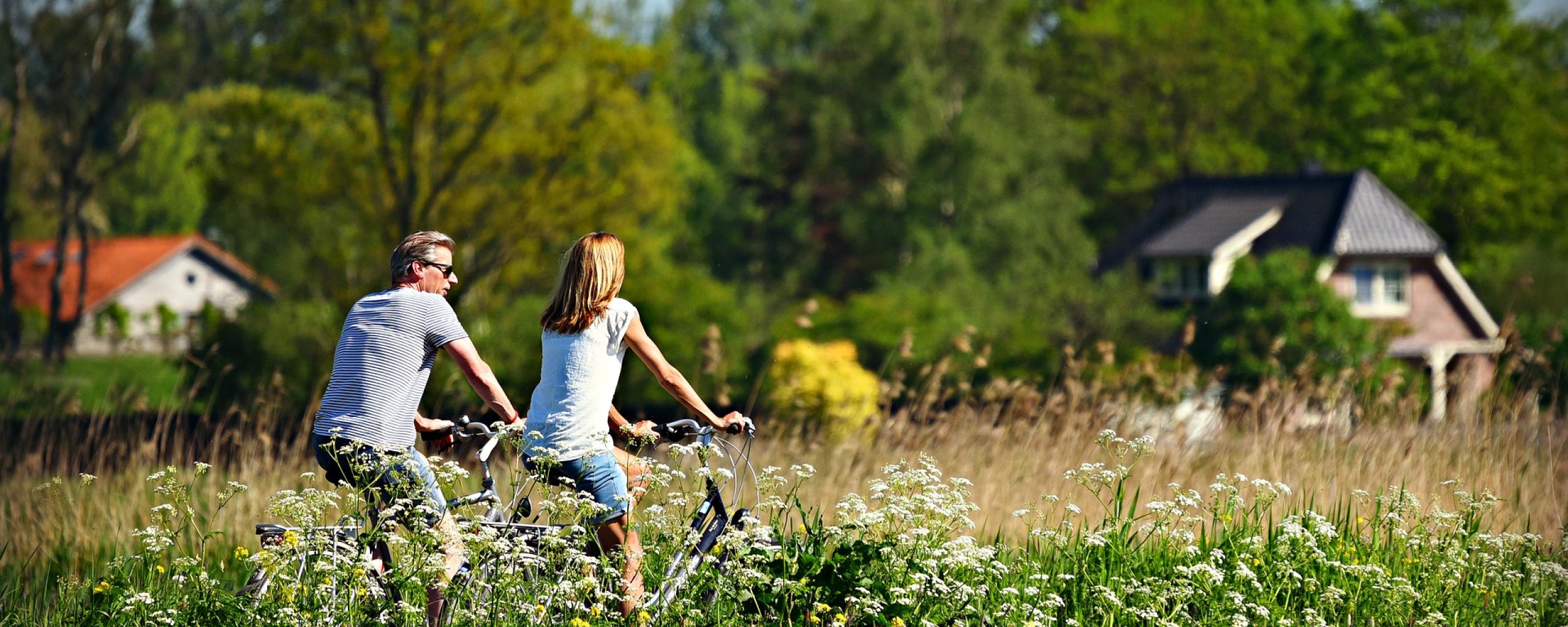 Zomer fietsen